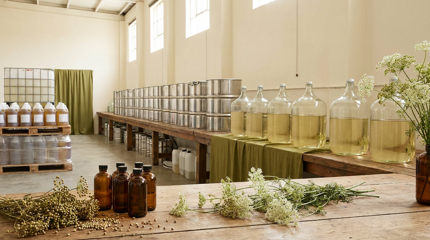Coriander Essential Oil for Natural Perfumery & Cologne