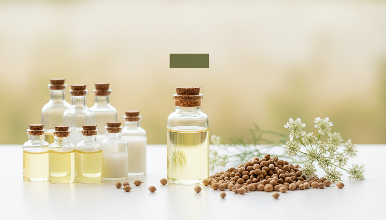 Coriander Essential Oil vs Coriander Seed CO2 Extract: Aroma and Cost Compared